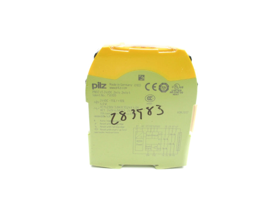 PILZ PNOZS524VDC2N/O2N/OT 750105 24VDC 6A NSNP