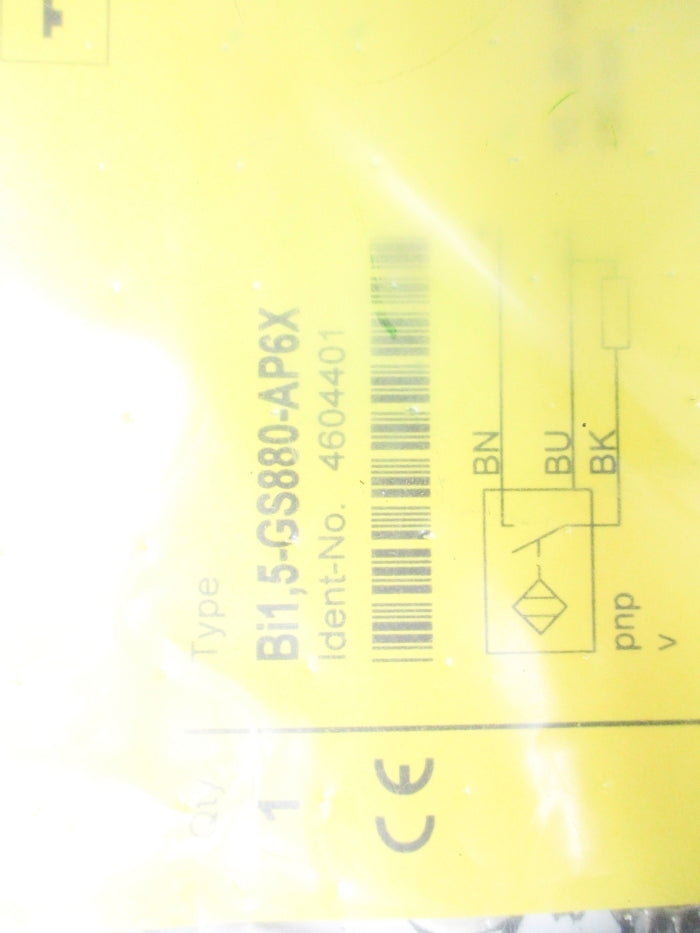 TURCK Bi1,5-GS880-AP6X 4604401 NSMP