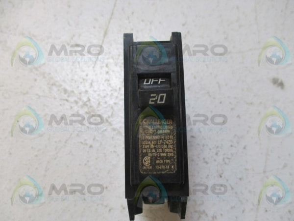 CHALLENGER BQ120 CIRCUIT BREAKER 20A UNMP