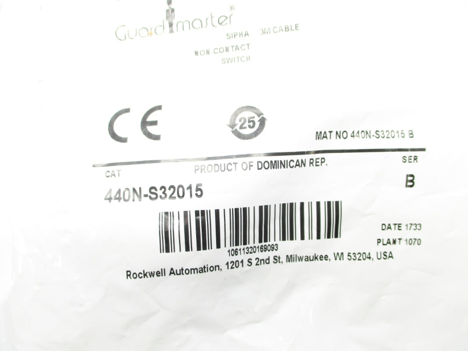 ALLEN BRADLEY 440N-S32015 SER. B NSMP
