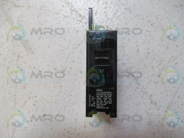 SIEMENS BQ1B015 CIRCUIT BREAKER 15A NSNP
