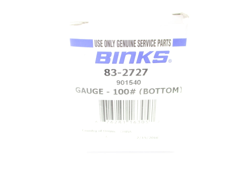 BINKS 83-2727 100PSI NSMP