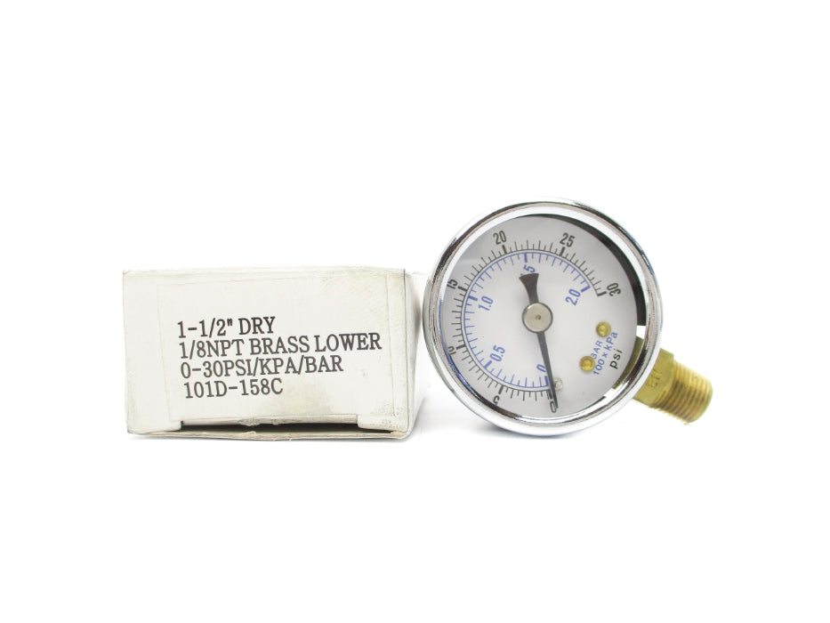 GAUGE 101D-158C 0-30PSI NSFS