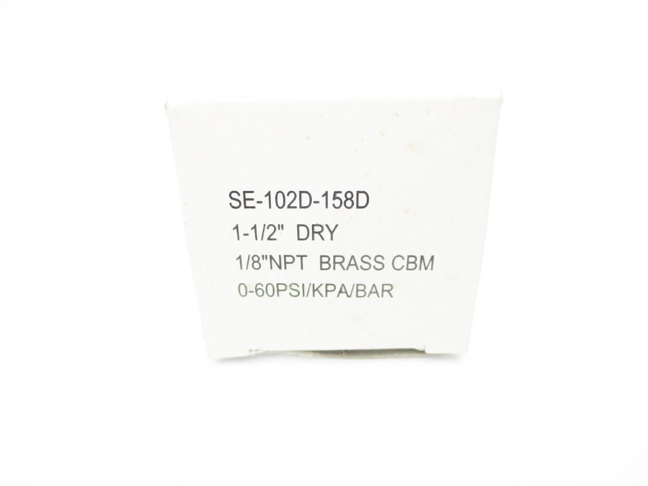 GAUGE SE-102D-158D 0-60PSI NSMP