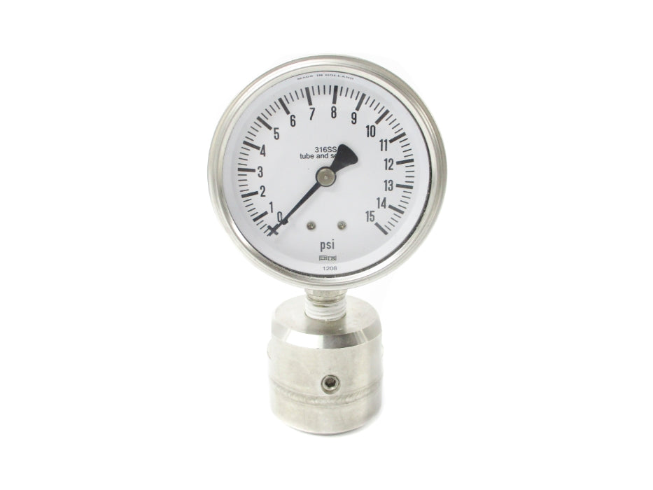 GAUGE 1208 0-15PSI NSNP