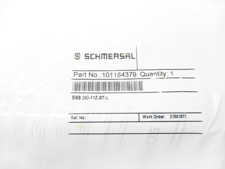 SCHMERSAL BNS260-11Z-ST-L 101184379 NSMP