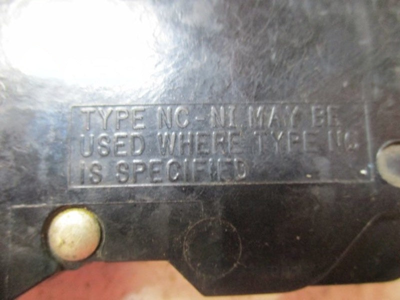 FEDERAL PACIFIC NC120 CIRCUIT BREAKER 20A UNMP