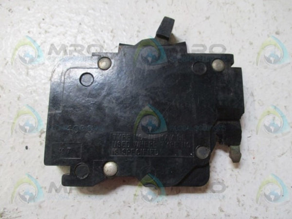 FEDERAL PACIFIC NC120 CIRCUIT BREAKER 20A UNMP