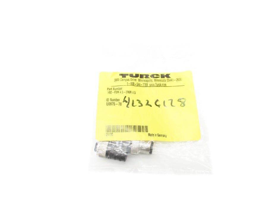 TURCK YB2-FSM4.5-2FKM4.5 U0875-78 NSMP