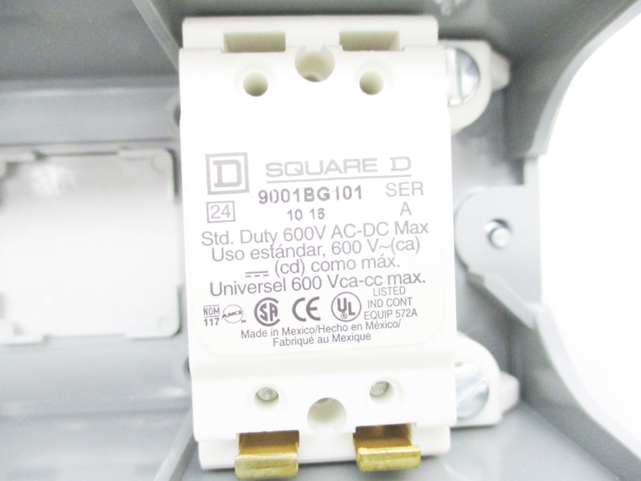 SQUARE D 9001BG101 SER. A 600VAC/DC NSMP