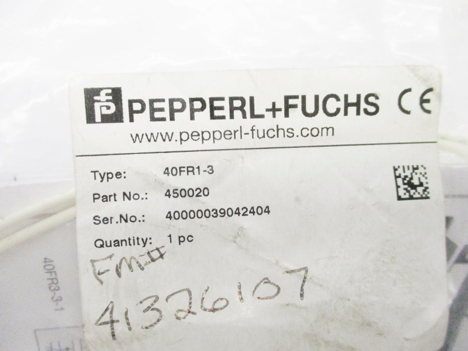 PEPPERL+FUCHS 40FR1-3 450020 NSMP