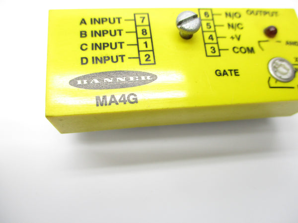 BANNER ENGINEERING MA4G NSNP