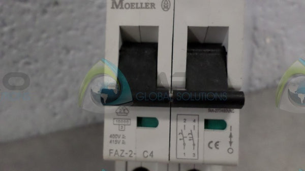 MOELLAR FAZ-2-C4 CIRCUIT BREAKER UNMP