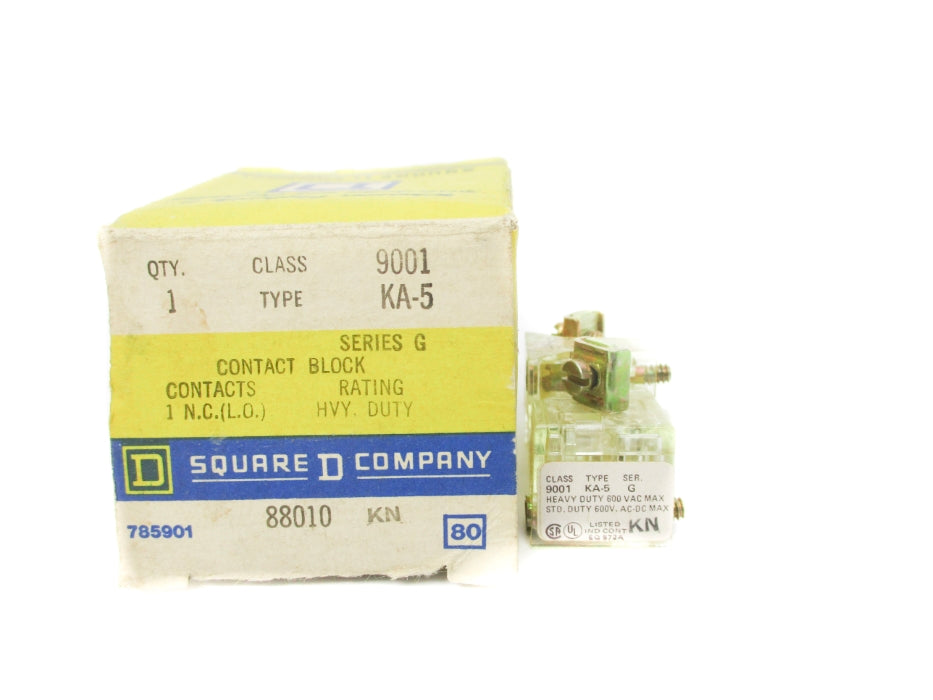 SQUARE D 9001KA5 SER. G NSMP