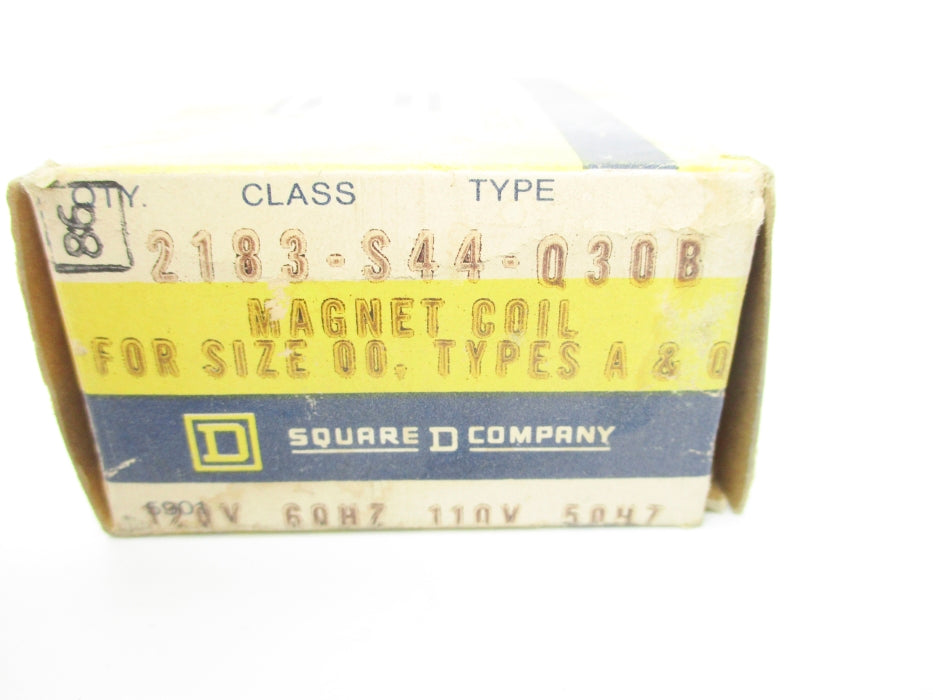SQUARE D 2183-S44-Q30B 110/120V NSMP