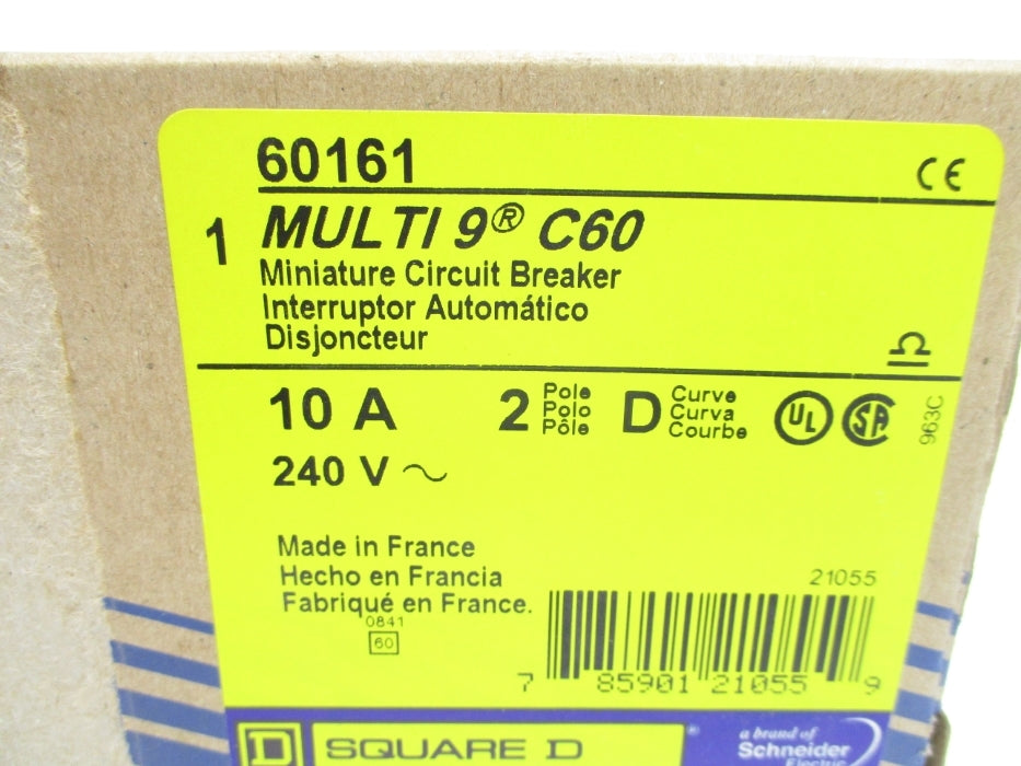 SQUARE D 60161 10A 240V NSMP