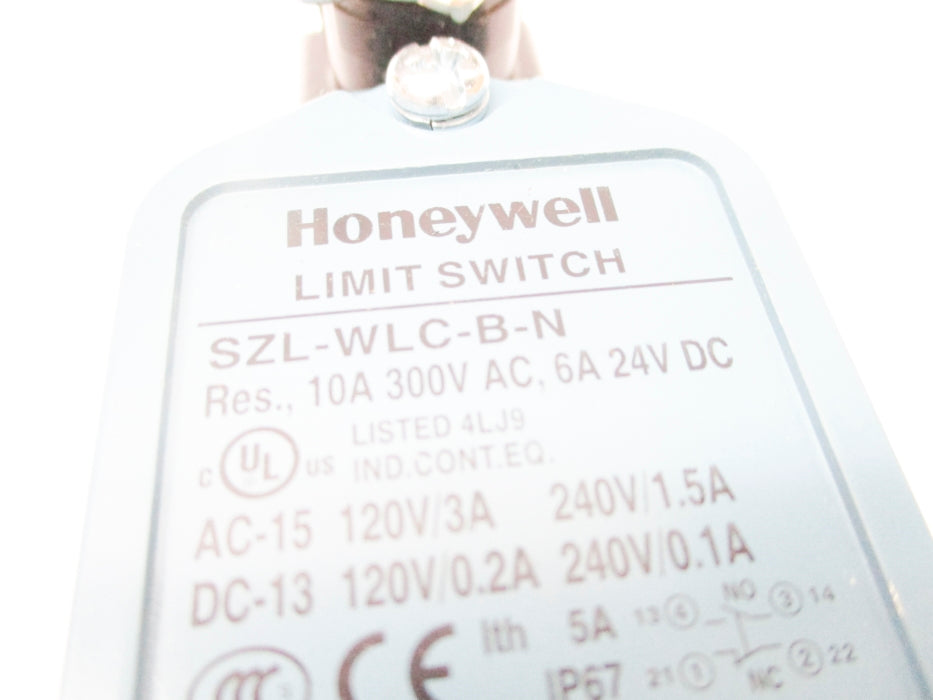 HONEYWELL SZL-WLC-B-N 300VAC 10A NSMP