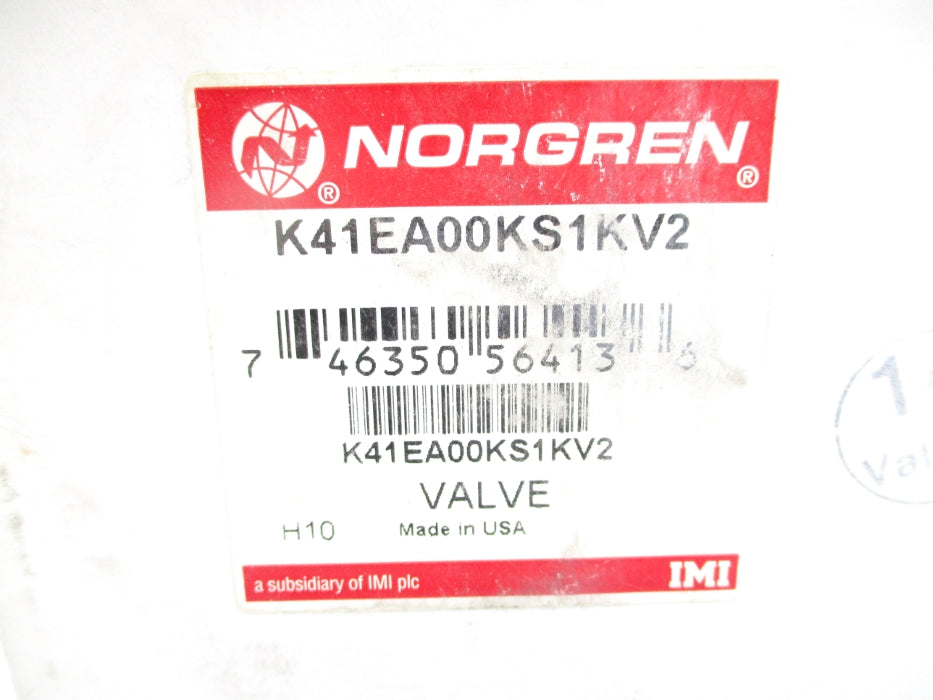 NORGREN K41EA00KS1KV2 110/120V 150PSI NSMP