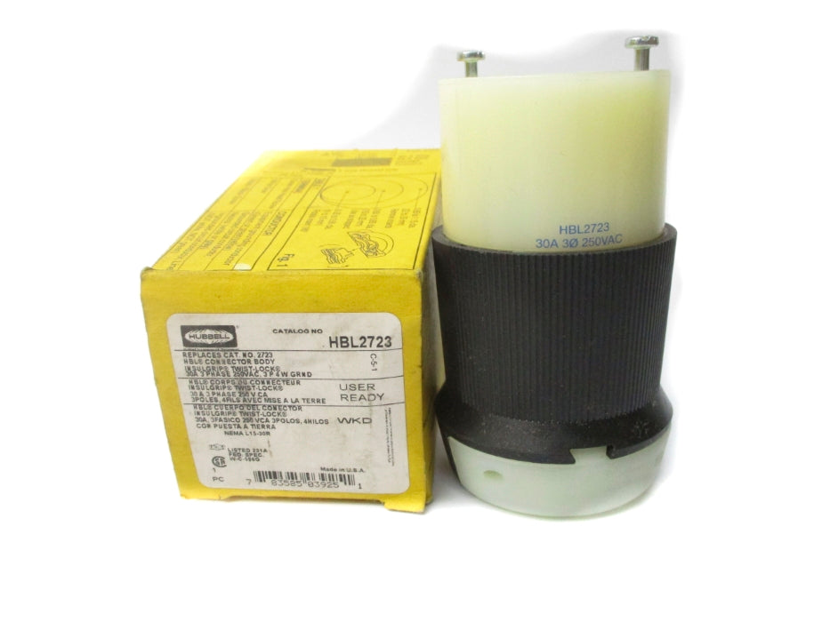 HUBBELL HBL2723 250VAC 30A NSMP