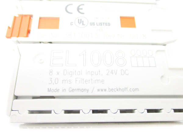 BECKHOFF EL1008 24VDC NSNP