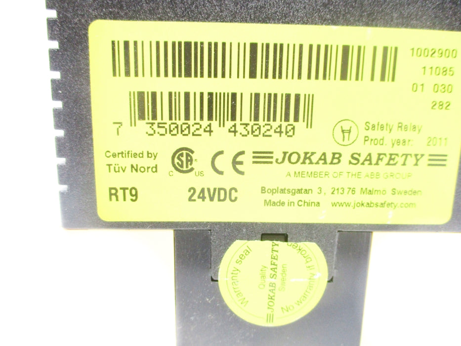 JOKAB SAFETY RT9 24VDC NSNP