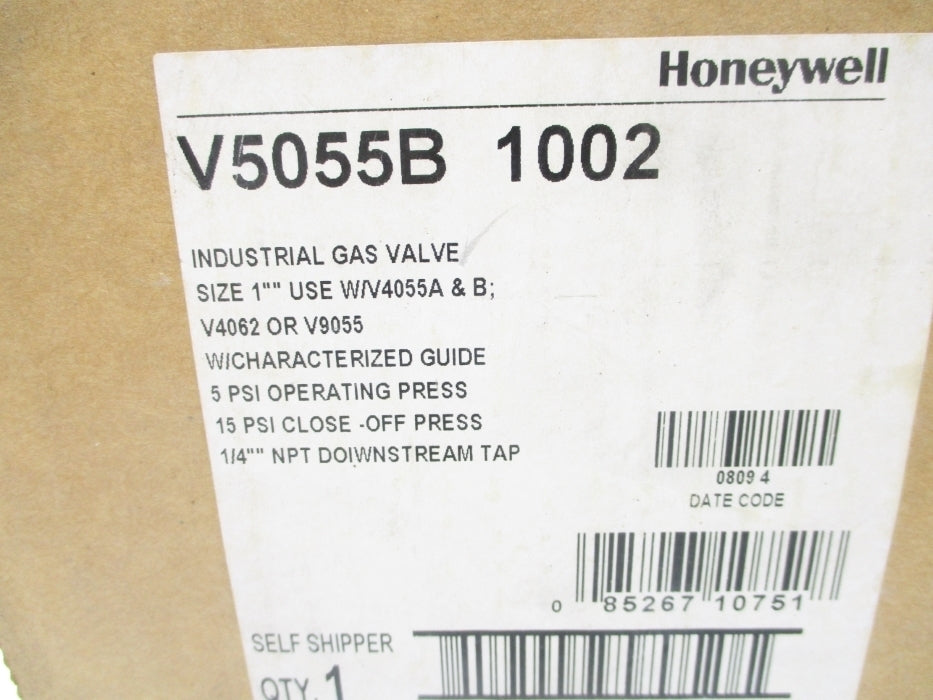 HONEYWELL V5055B1002 15PSI NSMP
