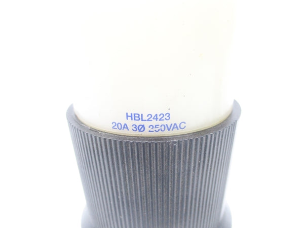 HUBBELL HBL2423 250VAC 20A UNMP