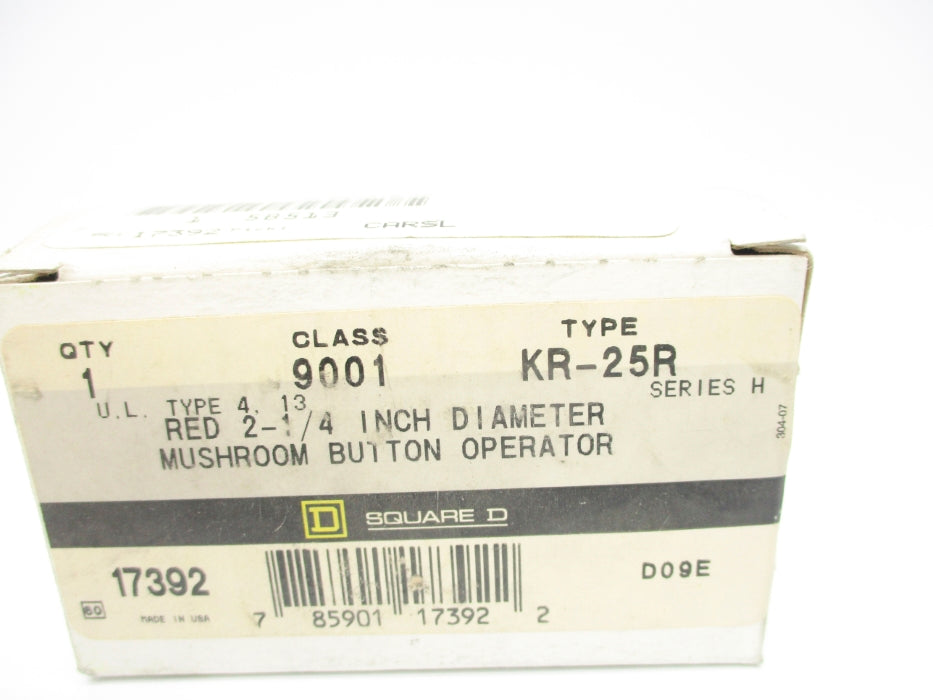 SQUARE D 9001KR25R SER. H NSMP
