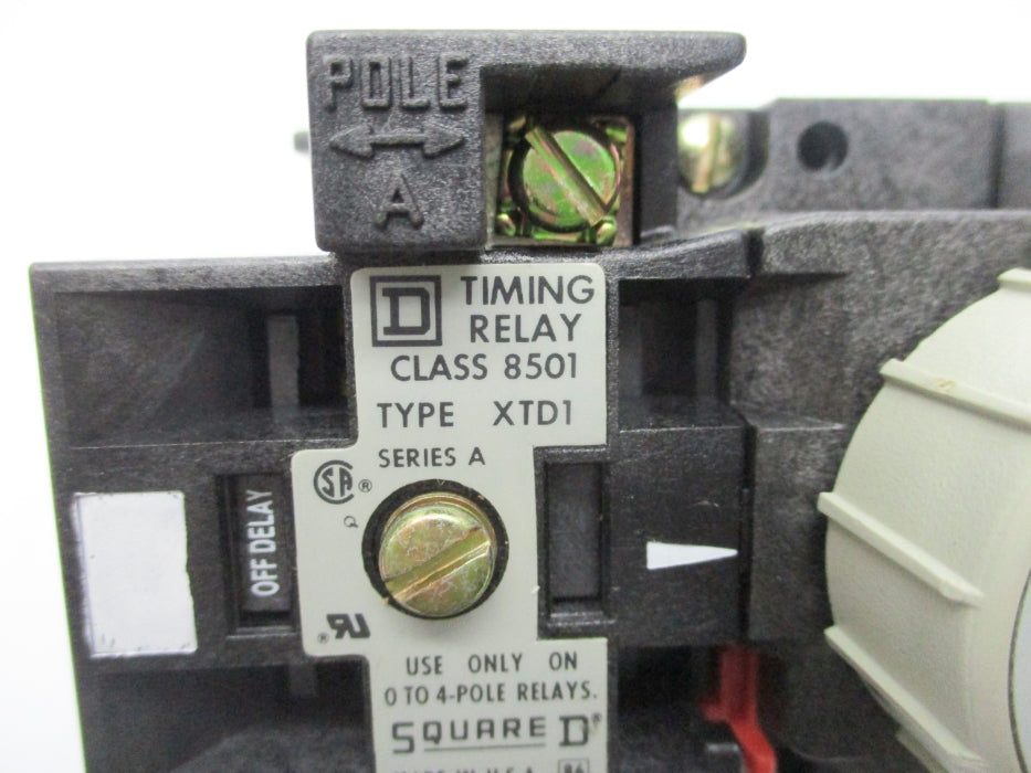 SQUARE D 8501XTD1 SER. A 0.2-60S NSNP