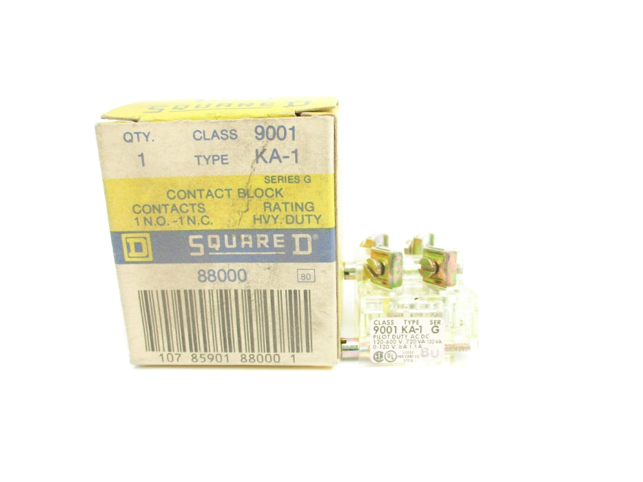 SQUARE D 9001KA1 SER. G 120-600V 6A NSMP