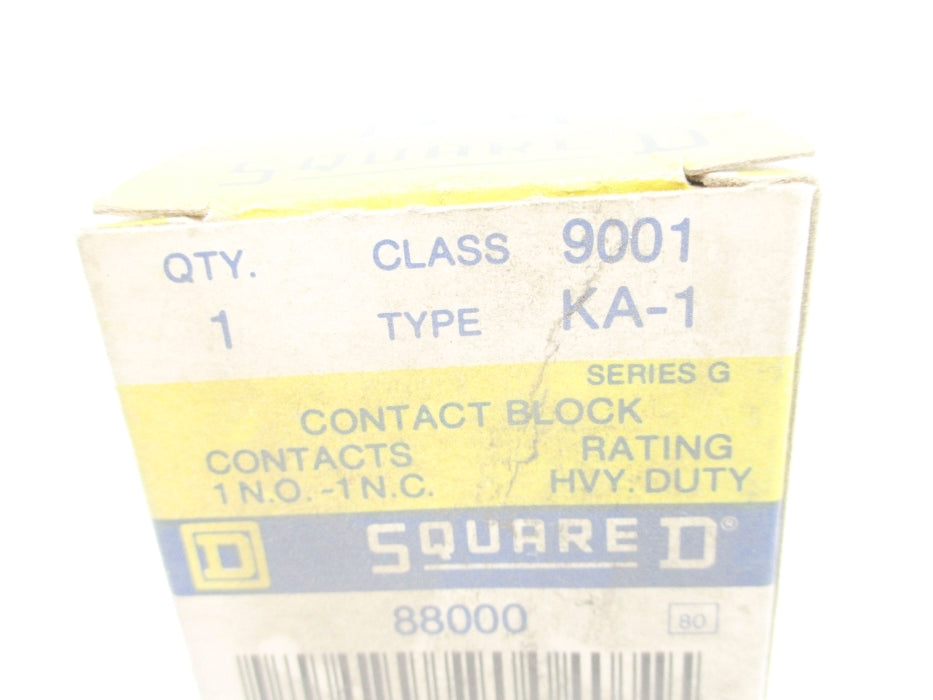 SQUARE D 9001KA1 SER. G 120-600V 6A NSMP