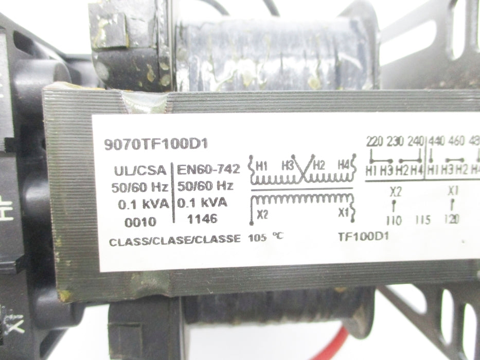 SQUARE D 9070TF100D1 480V NSNP