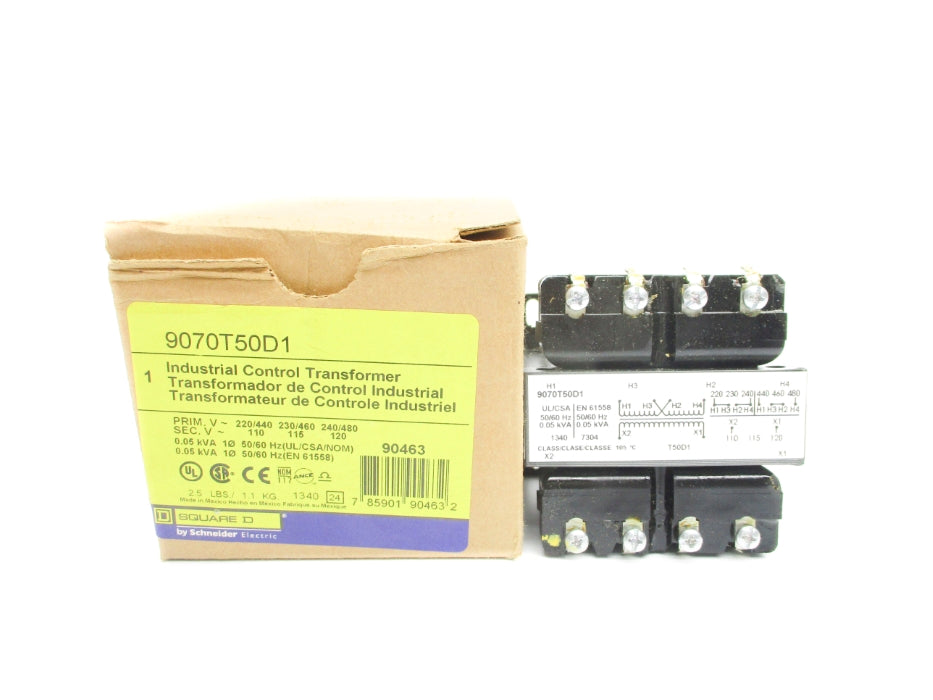 SQUARE D 9070T50D1 240/480V NSMP