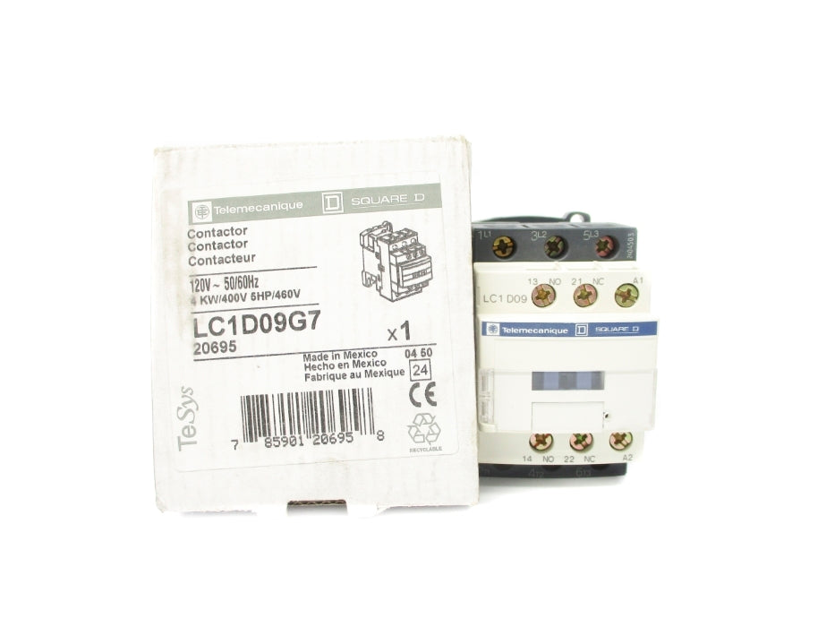 TELEMECANIQUE LC1D09G7 120V NSMP