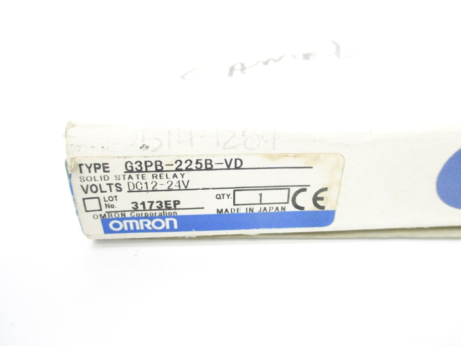OMRON G3PB-225B-VD 12-24VDC NSMP