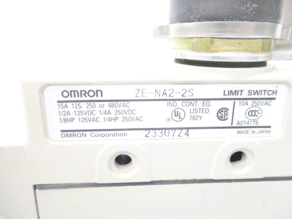 OMRON ZE-NA2-2S 480VAC 15A NSNP