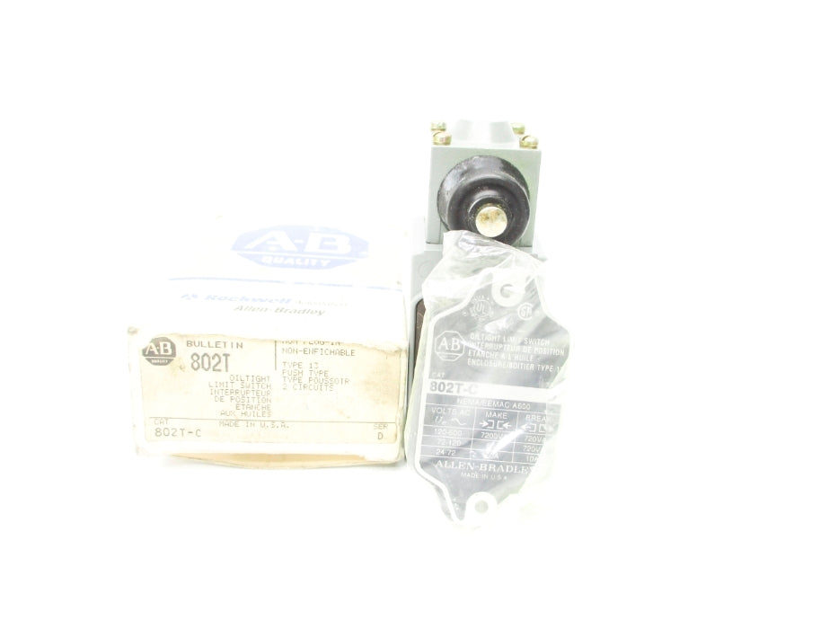 INDUSTRIAL SPARE PART 802T-C SER. D (GY/BL) NSMP
