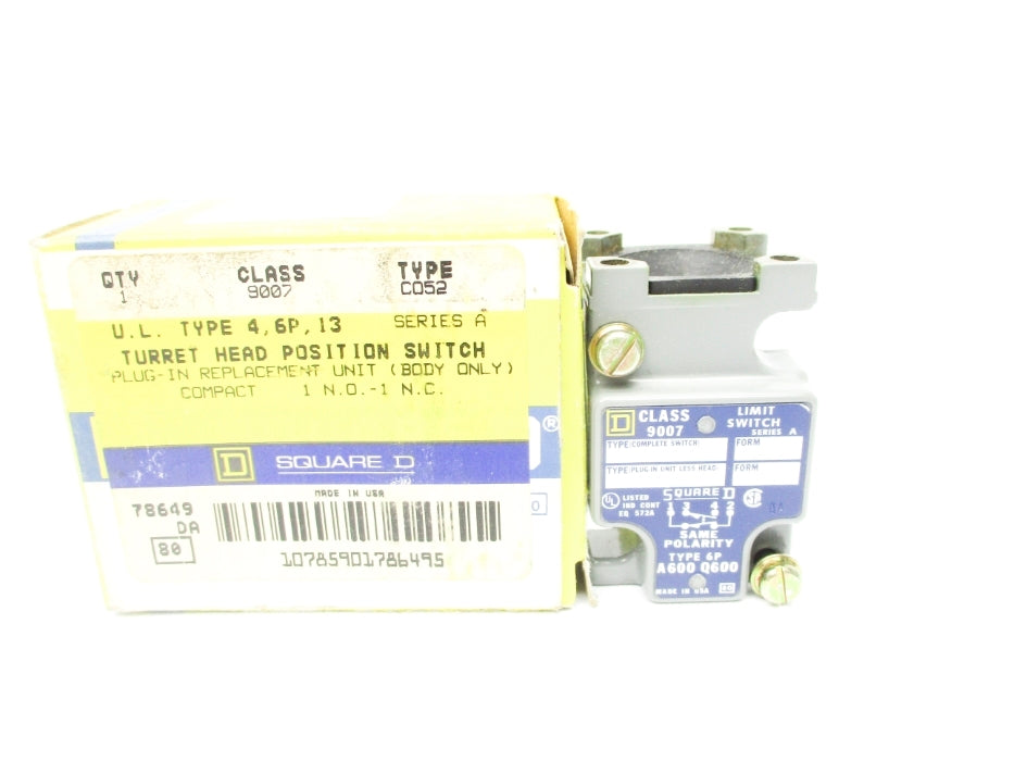 SQUARE D 9007CO52 SER. A NSMP