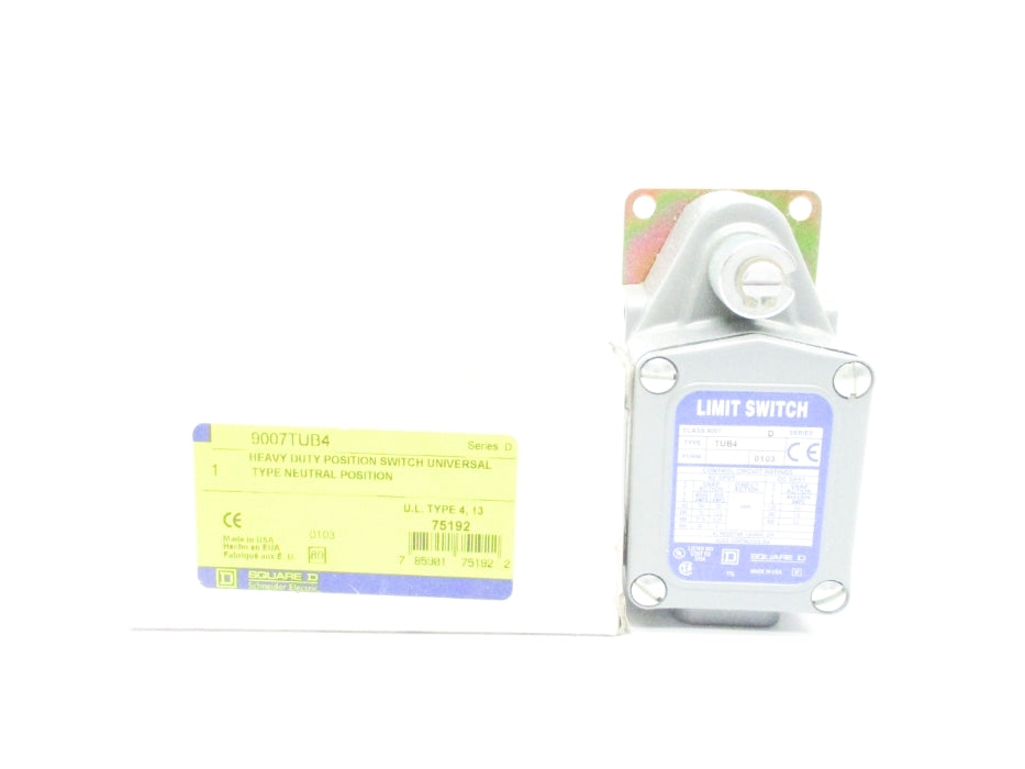 SQUARE D 9007TUB4 SER. D NSMP