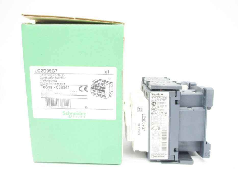 SCHNEIDER ELECTRIC LC2D09G7 120V NSMP