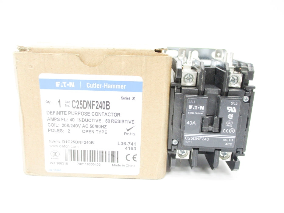 EATON C25DNF240B SER. D1 208/240VAC NSMP