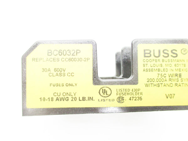 BUSSMANN BC6032P 600V 30A NSNP