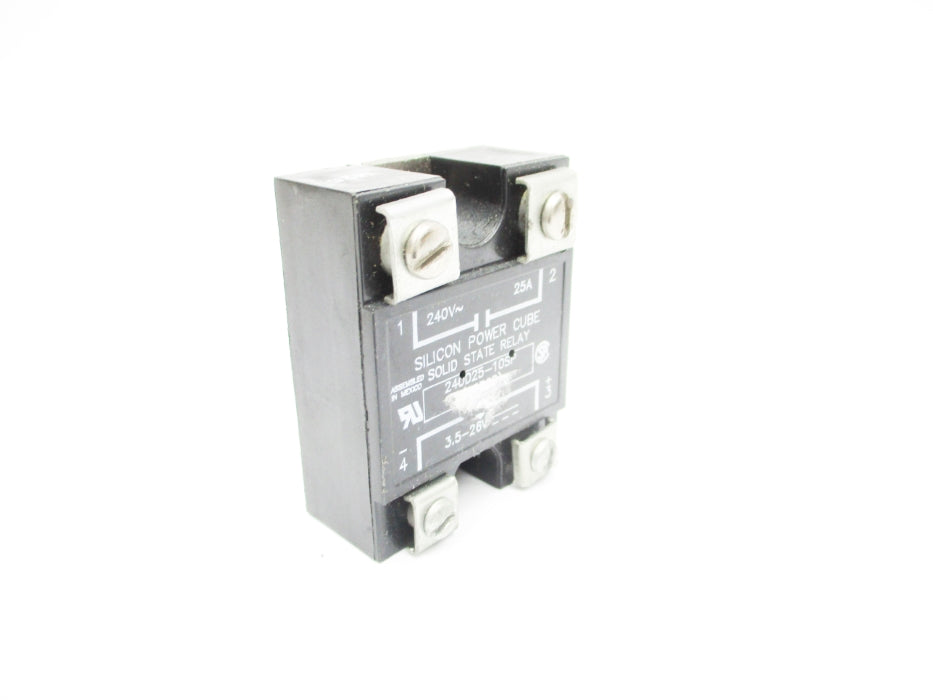 RELAY 240D25-10SP 3.5-26V 25A (AS PICTURED) NSNP