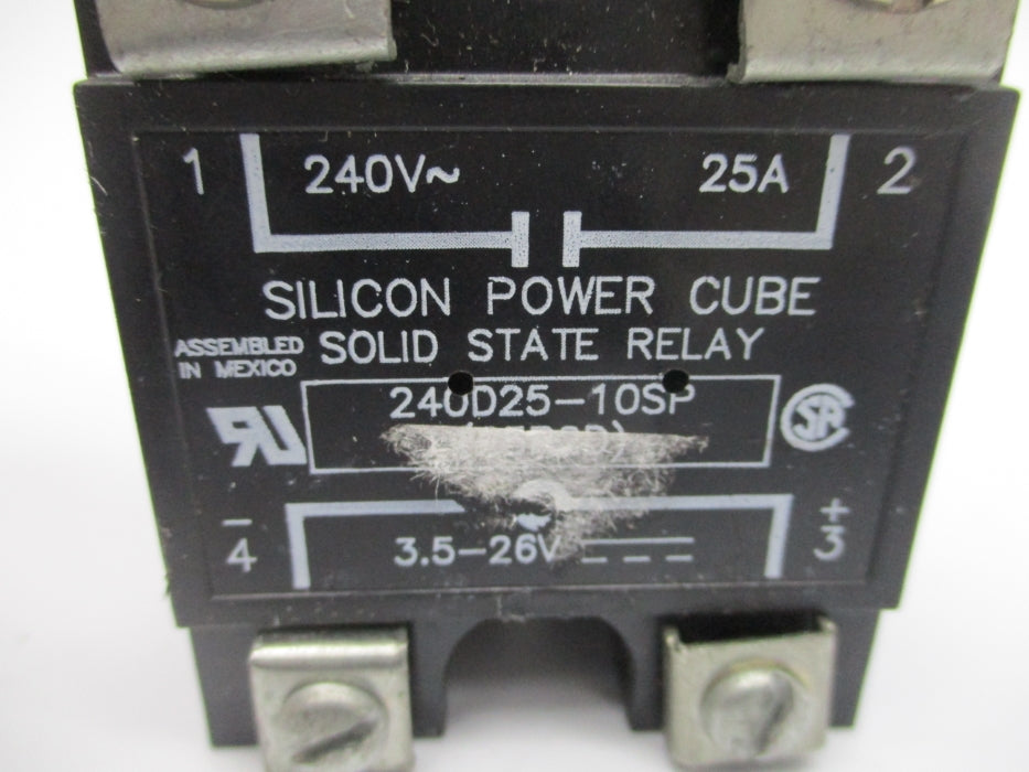 RELAY 240D25-10SP 3.5-26V 25A (AS PICTURED) NSNP