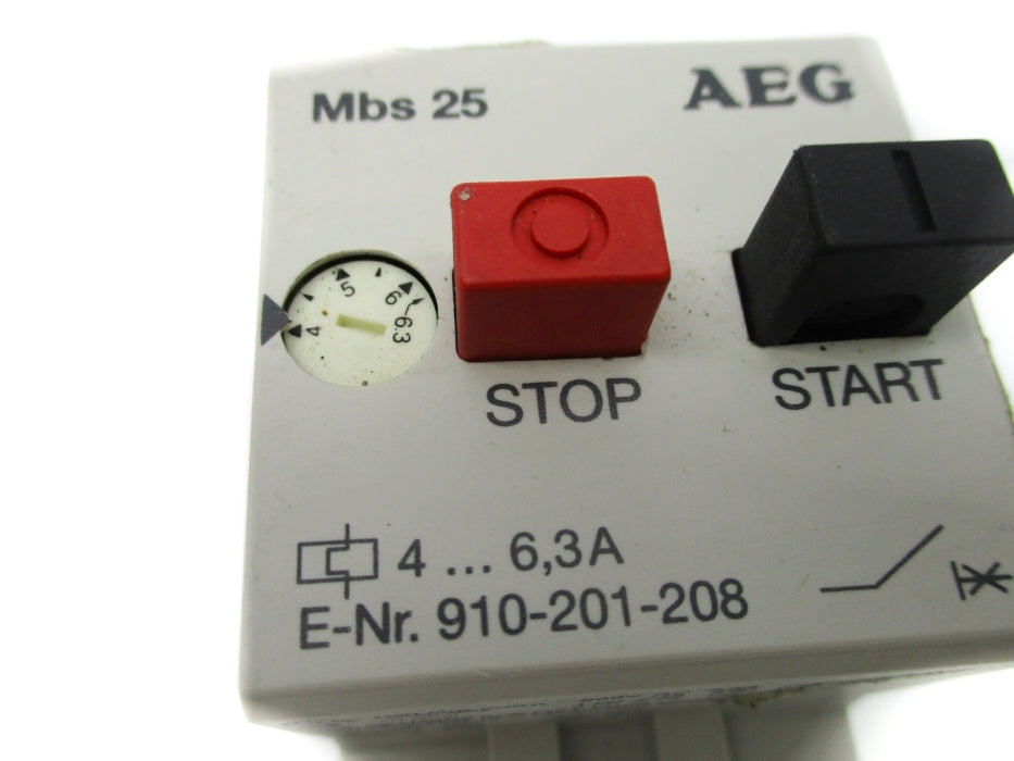 AEG 910-201-208 MBS25 4-6.3A NSNP