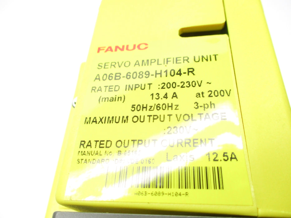 GE FANUC A06B-6089-H104-R NSMP