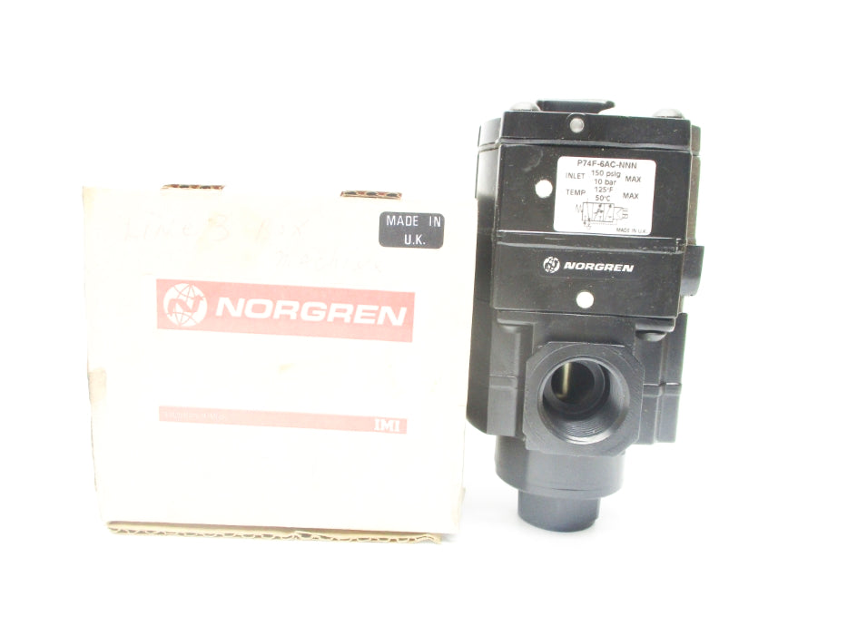 NORGREN P74F-6AC-NNN 150PSI NSMP