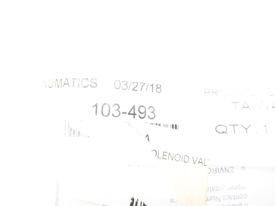 NUMATICS 103-493 NSMP