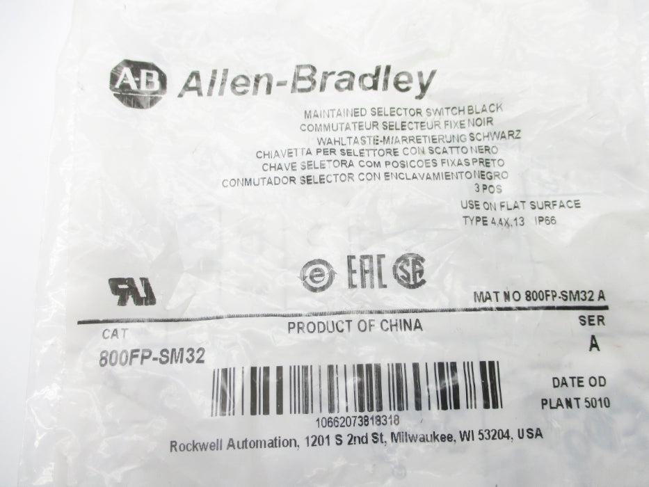 INDUSTRIAL SPARE PART 800FP-SM32 SER. A NSMP