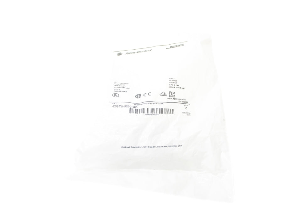 INDUSTRIAL SPARE PART 42GTU-9200-QD SER. C 10-30VDC NSMP